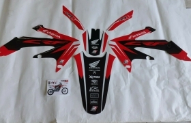 KIT ADESIVI GRAFICHE STICKERS BLACKBIRD HONDA CRF 450 X
