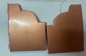 COPPIA TAPPO GRIGLIA CHIUSURA GRONDAIE BRONZO DESTRO SI