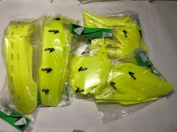 KIT PLASTICHE SUZUKI RMZ 450 2015 5 PZ GIALLO FLUO