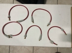 KIT 5 CAVI ACCENSIONE CANDELE CAVIS VOLKSWAGEN GOLF I CONVER