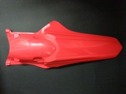 PARAFANGO POSTERIORE ROSSO HONDA CRF 250 2010 2011 2012 2013