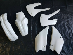 KIT PLASTICHE KAWASAKI KX 85 2010 4 PZ COLORE BIANCO