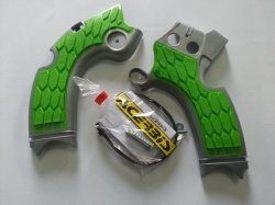 PROTEZIONI TELAIO COPRITELAIO ACERBIS COLORE GRIGIO VERDE KA
