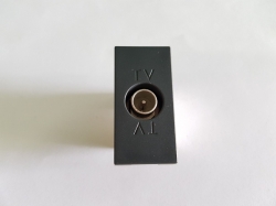 PRESA TV DERIVATA ANTRACITE LEGRAND VELA CODICE 682781 1 PEZ
