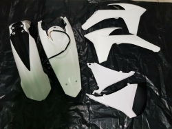 KIT PLASTICHE KTM EXCF 250 350 450 500 2012 2013 COLORE BIAN