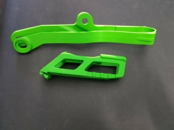 KIT CRUNA E + FASCIA SCORRICATENA VERDE KAWASAKI KXF 450 202