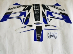 KIT ADESIVI GRAFICHE STICKERS BLACKBIRD GAS GAS EC 125 250 3