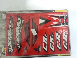 KIT ADESIVI STICKERS ACCESSORI DECALCOMANIE HONDA CR CRF