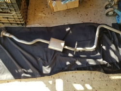 SILENZIATORE CENTRALE 16098 FORD ORION III (GAL) Tre volumi 