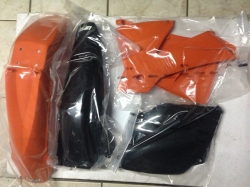KIT PLASTICHE KTM SX 125 250 300 2003 03 KIT 4 PZ COLORE ORI