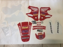 KIT ADESIVI GRAFICHE STICKERS BLACKBIRD TECNOSEL HONDA CR 12