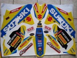 KIT ADESIVI GRAFICHE GRAPHICS STICKERS BLACKBIRD SUZUKI RMZ 