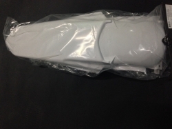 PARAFANGO POSTERIORE YAMAHA YZ 125 250 2003 03 BIANCO