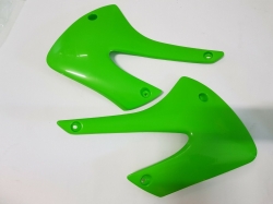 CONVOGLIATORI RADIATORE KAWASAKI KX 85 2006 VERDE VERDI