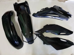KIT PLASTICHE HUSQVARNA TE 250 2008 4T COLORE NERO 4 PZ LED