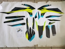 KIT ADESIVI GRAFICHE STICKERS BLACKBIRD KTM EXCF 250 350 450