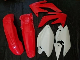 KIT PLASTICHE HONDA CRF 250 300 X 2008 4 PZ COLORE ROSS