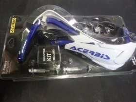 COPPIA PARAMANI HANDGUARD ACERBIS BIANCHI BLU X FACTORY