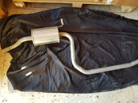 SILENZIATORE CENTRALE WALKER 14057 FORD FIESTA III 1.1 