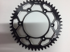 CORONA IN ERGAL 48 DENTI HONDA CR 125 250 500 2007 NERA
