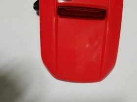 PARAFANGO POSTERIORE ROSSO PER HONDA CRF X 250 300 X 20