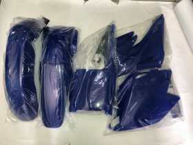 KIT PLASTICHE HONDA CRF 450 2002 2003 5 PZ COLORE BLU