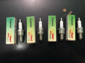 4 PZ CANDELE 5984036 9FYSR CUPRUM SUPER START FIAT 126 