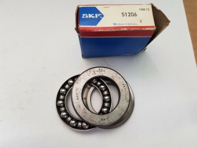 CUSCINETTO REGGISPINTA A SFERE SKF CODICE 51206 DIMENSI