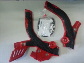 PROTEZIONE PROTEZIONI TELAIO ACERBIS COLORE ROSSO NERO 