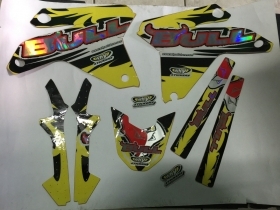 KIT ADESIVI GRAFICHE SUZUKI  RMZ 450 2005 2006