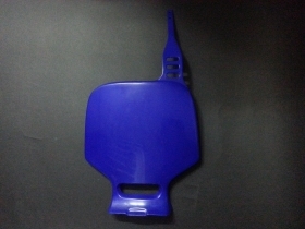 MASCHERINA TABELLA PORTANUMERO ANTERIORE BLU YAMAHA YZ 