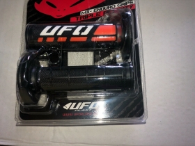 MANOPOLE UFO TRAX MOTO CROSS ENDURO MOTARD COLORE NERO 