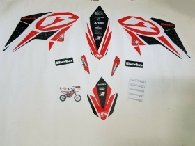 KIT ADESIVI GRAFICHE STICKERS BLACKBIRD BETA RR 4T 400 