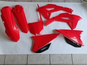 KIT PLASTICHE HONDA CRF 250 2022 2023 2024 KIT 5 PZ COL