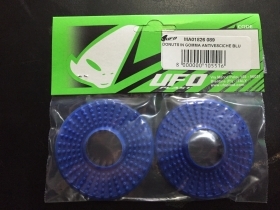 COPPIA GRIP DONUT DONUTS ANTIVESCICHE MOTO UFO IN GOMMA