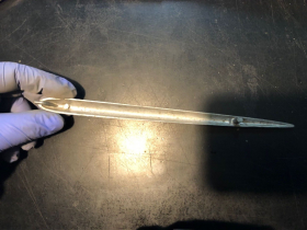 BAFFO PICCOLO GRIGLIA ANTERIORE 22,5 CM FIAT 600 EPOCA 
