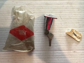 2311 SERRATURA COFANO POSTERIORE BAULE AUTOBIANCHI A112