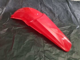 PARAFANGO POSTERIORE HONDA CRF 450 2002 2003 2004 ROSSO