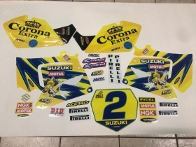 KIT ADESIVI GRAFICHE STICKERS BLACKBIRD REPLICA TEAM SU