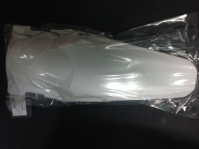 PARAFANGO POSTERIORE HONDA CRF 250 2008 2009 BIANCO
