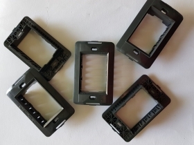 SUPPORTO SUPPORTI 3 MODULI ANTRACITE MARLANVIL ONDA COD