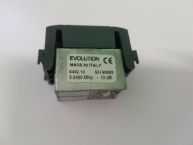 PRESA TV PASSANTE FM FEMMINA ANTRACITE UNIVEL EVOLUTION
