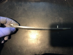 BAFFO PICCOLO GRIGLIA ANTERIORE 22,5 CM FIAT 600 EPOCA 