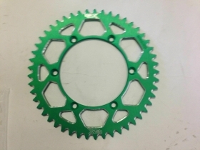 CORONA ERGAL 49 DENTI VERDE KAWASAKI KXF 250 450 2005