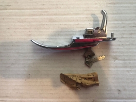 FAAB A110 MANIGLIA SINISTRA CON CHIAVE FIAT 600E COME F