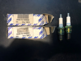7510960 COPPIA CANDELE ORIGINALE FIAT UNO 900 1100 1300