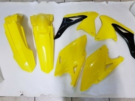 KIT PLASTICHE SUZUKI RMZ 250 2012 4 PZ COLORE GIALLO NE