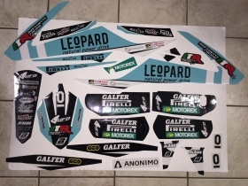 KIT ADESIVI GRAFICHE GRAPHICS STICKERS BLACKBIRD KTM EX