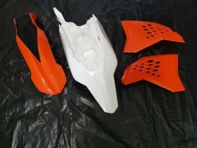KIT PLASTICHE KTM SX 65 2009 2010 2011 KIT 3 PZ COLORE 