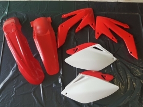 KIT PLASTICHE HONDA CRF 250 2006 2007 KIT 4 PZ COLORE O